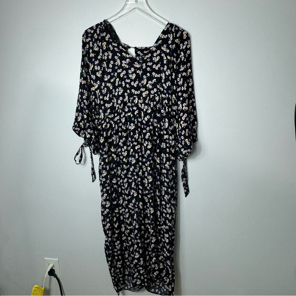 ASOS Floral print Empire Jumpsuit size 10 1991